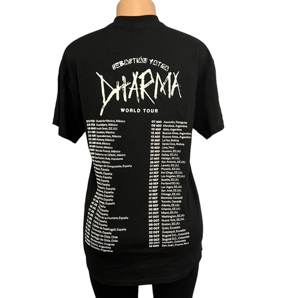 3/$30 🍂 Sebastián Yatra 2022 Dharma World Tour Polaroid Shirt - Picture 5 of 9